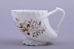small cup, "Сornucopia", porcelain, M.S. Kuznetsov manufactory, Russia, the border of the 19th and t...