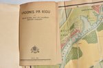 karte, Rīgas plāns, izdevējs J. Roze, Latvija, 1934 g., 68.5 x 89.5 cm, līmēts locījumu vietās...