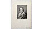 Anderloni Pietro (1785-1849), Imperatora Pētera Lielā portrets, ~1820 g., papīrs, tērauda grebums, 1...