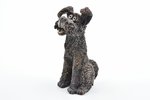 статуэтка, пёс, керамика, Рига (Латвия), СССР, авторская работа, автор модели - Валдис де Бурс, 50-6...