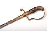 epee, Third Reich, total length 81.8 cm, blade length 69.7 cm, Germany, the 30-40ties of 20th cent.,...