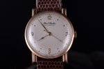 наручные часы, "Paul Buhre", Швейцария, золото, 585, 14 K проба, 4.1 x 3.6 см, Ø 34 мм, исправные...