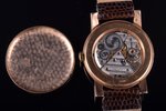 wristwatch, "Paul Buhre", Switzerland, gold, 585, 14 K standart, 4.1 x 3.6 cm, Ø 34 mm, working well...