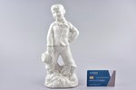 статуэтка, Мальчик, фарфор, Рига (Латвия), СССР, авторская работа, автор модели - Алдона Эльфрида По...