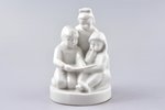 figurine, Children, 38/200, porcelain, Riga (Latvia), USSR, sculpture's work, molder - Lūcija Otīlij...
