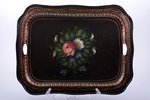 tray, Zhostovo painting, Stepanov Brothers, Russia, the border of the 19th and the 20th centuries, 4...