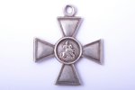 знак, Георгиевский Крест, № 527245, награжденный - Симушис Антон Адамович. 496 пех. Вилькомирский по...