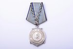 the Medal of Ushakov, Nº 5855, silver, USSR...