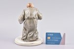figurine, Сlerk, premium grade (GOLD MARK), porcelain, Riga (Latvia), USSR, Riga porcelain factory,...