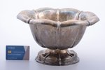 ваза, серебро, большой размер, 800 проба, 635.20 г, h 17.5 см, Ø 29.6 см, Германия...