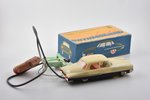 a toy, passenger car, with electric motor, plastic, USSR, in a box...