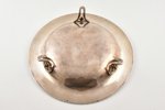 candy-bowl, silver, 950 standard, 412.10 g, 23 cm, France...