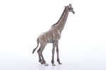 статуэтка, серебро, "Жираф", 800 проба, 247.45 г, h 16.3 см, Италия...