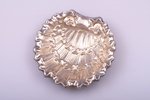 лоток для ювелирных украшений, серебро, 131.70 г, 15.6 x 16.2 см, Испания...