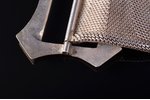 sleeve garter, silver, 800 standard, 26.70 g., length 24 cm...