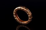 a ring, Chopard Ice Cube, gold, 750 standard, 7.51 g., the size of the ring 16...