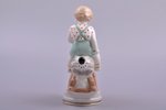 figurine, Boy on a horse, porcelain, Riga (Latvia), USSR, Riga porcelain factory, molder - S. Bolzan...