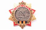 badge, 30th anniversary of the liberation of Ukraine SSR from German-fascist invaders during the Wor...
