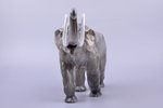 статуэтка, Слон, фарфор, Германия, Rosenthal, 40-е годы 20го века, h 20.7 см...