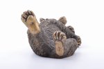 press paper, "Bear", by motives of N. Liberikh, 14.3 x 6.9 x 5.6 cm, weight 850.45 g., Russia, the 1...
