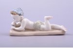 figurine, Boy on the beach, porcelain, USSR, LFZ - Lomonosov porcelain factory, the 50-60ies of 20th...