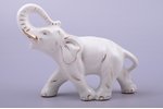 figurine, Elephants, porcelain, Riga (Latvia), USSR, Riga porcelain factory, the 70-80ies of 20th ce...