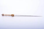 морской кортик, общая длина 34.9 см, длина клинка 24.4 см, Нидерланды, 1-я половина 20-го века...