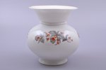 vase, porcelain, Riga Ceramics Factory, Riga (Latvia), 1941-1947, h 14.6 cm...