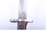 bayonet, total length 55.6 cm, blade length 43.4 cm, the beginning of the 20th cent....