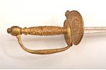 military musicians epee, total length 95.3 cm, blade length 80.8 cm cm, France, the 2nd half of the...