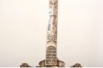 масонская церемониальная сабля, общая длина 89.8 см, длина клинка 71.4 см...