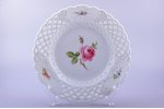 decorative plate, porcelain, Meissen, Germany, Ø 28.5 cm...