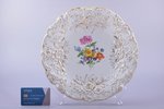 decorative plate, porcelain, Meissen, Germany, Ø 28.2 cm...