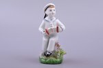 figurine, Sailor with accordion, porcelain, USSR, LFZ - Lomonosov porcelain factory, molder - Galina...