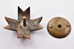 nozīme, 8. Daugavpils kājnieku pulks (1. tips), bronza, Latvija, 20.gs. 20-30ie gadi, 42 x 43 mm...