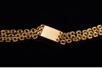 a chain, gold, 12.90 g., the item's dimensions 44 cm, Finland...