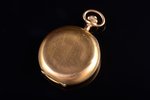 pocket watch, Switzerland, gold, 585, 14 K standart, 25.57 g, 3.9 x 3.1 cm, Ø 31 mm...