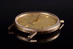 наручные часы, "Tissot", кварцевый механизм, Швейцария, золото, 19.90 г, Ø 33.7 мм...
