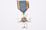Орден Белого Креста Союза обороны (Кайтселийт), 3-я степень, Эстония, 20е-30е годы 20го века, 45.4 x...