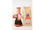 кукла, "Baiba", производитель "Страуме", пластмасса, Латвия, СССР, 70-80е годы 20го века, h ~45 см...
