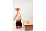 doll, "Baiba", manufacturer "Straume", plastic, Latvia, USSR, the 70-80ies of 20th cent., h ~45 cm...
