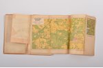 set of maps, "Guide to cities and beautiful places of Latvia", Latvia, publisher - P.Mantnieks, kart...