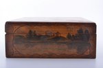 lādīte, koks, Lietuva, ~1924 g., 9.8 x 30.6 x 23.6 cm...