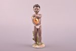 figurine, Black boy with pineapple, porcelain, USSR, LFZ - Lomonosov porcelain factory, molder - E.N...