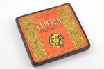 box, 10 Extra Class "Ēģiptes" cigarettes, "Laferme" stock company, metal, Latvia, the 20-30ties of 2...