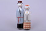 figurine, Couple in Latvian traditional costumes, porcelain, Riga (Latvia), USSR, Riga porcelain fac...