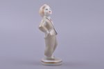 figurine, Folk dance (boy), porcelain, Riga (Latvia), Riga porcelain factory, molder - Leja Novozene...