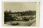 фотография, Рижское взморье, порт Яхтклуба, Латвия, 20-30е годы 20-го века, 13x8,6 см...
