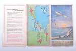 booklet, "Deruluft", flight schedule from Riga, 1933, 23 x 12.7 cm...