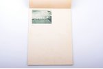 letter paper block "Latvija", published by Emīlija Benjamiņa, 24 pages, Latvia, 20-30ties of 20th ce...